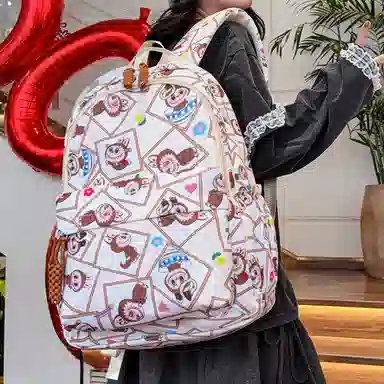 垣途者 卡通动漫可爱大容量 尼龙 双肩包 女款 多色