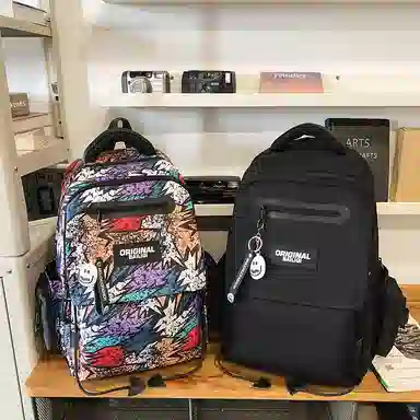 垣途者 涂鸦街头潮流旅行大容量 尼龙 双肩包 男女同款情侣款 多色