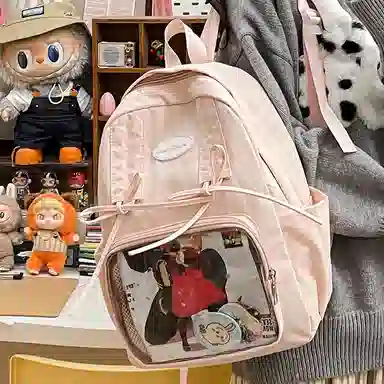 垣途者 日系可爱痛包书包 尼龙 双肩包 常规 女款 多色