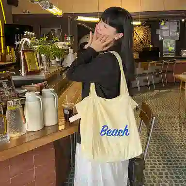 垣途者 日系小清新慵懒风大容量百搭 尼龙 单肩包 女款 多色