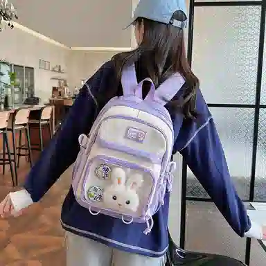 垣途者 日系可爱少女初高中大学生 尼龙 双肩包 女款 多色