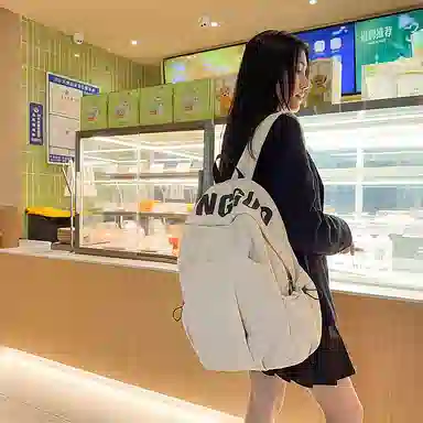 垣途者 学生韩版初中高中大学生原宿 尼龙 双肩包 男女同款情侣款 多色