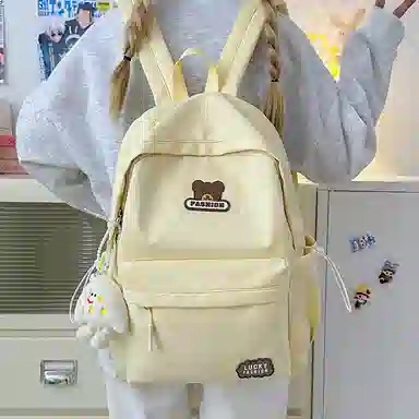 垣途者 可爱日系书包学生背包 尼龙 双肩包 常规 女款 多色