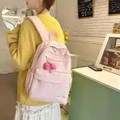 垣途者 日系小清新简约百搭韩版 尼龙 双肩包 常规 女款 多色