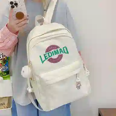 垣途者 韩版百搭初高中大学生书包 尼龙布 双肩包 男女同款情侣款 多色