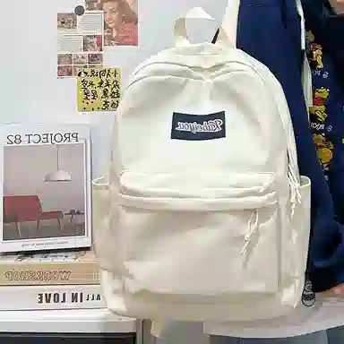 垣途者 书包韩版简约百搭大容量 尼龙 双肩包 常规 男女同款情侣款 多色