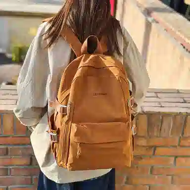 垣途者 休闲百搭韩版 尼龙 双肩包 男女同款情侣款 多色