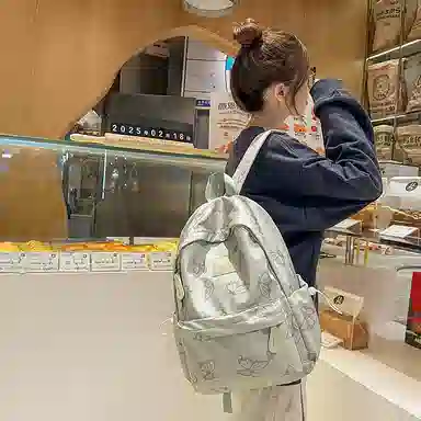 垣途者 日系小清新可爱蝴蝶初中高中大学生 尼龙 双肩包 女款 多色