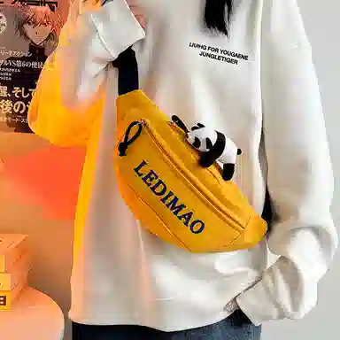 垣途者 日系休闲简约斜挎轻便百搭单肩运动街头潮流 尼龙 胸包 常规 男女同款情侣款 多色