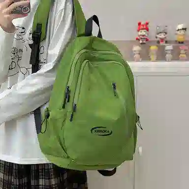 垣途者 韩版简约大容量 尼龙 双肩包 男女同款情侣款 多色