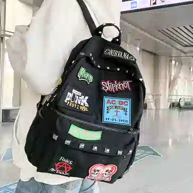 垣途者 小众休闲简约日常时尚潮流 帆布 双肩包 常规 男女同款情侣款 多色