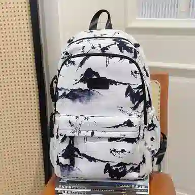 垣途者 国风水墨新中式 尼龙 双肩包 男女同款情侣款 多色