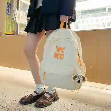 垣途者 简约百搭小清新 尼龙 双肩包 女款 多色