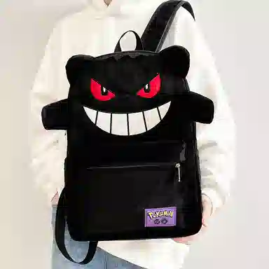 垣途者 小众个性卡通动漫潮牌 绒毛 双肩包 男女同款情侣款 多色