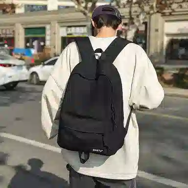 垣途者 休闲简约百搭书包初高中大学生 尼龙 双肩包 男女同款情侣款 多色