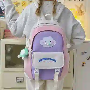 垣途者 日系可爱小清新书包韩版 尼龙 双肩包 常规 女款 多色