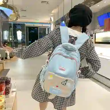 垣途者 卡通可爱日系百搭 尼龙 双肩包 女款 多色