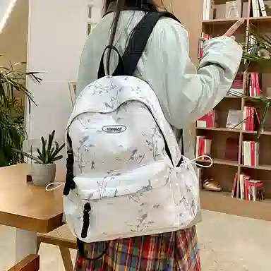 垣途者 书包韩版高中大学生森系日系百搭 尼龙 背包双肩包 常规 女款 多色