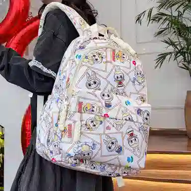 垣途者 卡通动漫可爱大容量 尼龙 双肩包 女款 多色