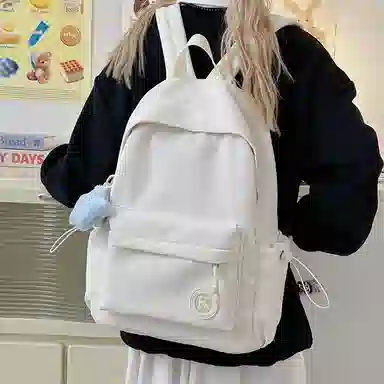 垣途者 小清新百搭书包学生韩版高中大学生 涤纶（聚酯纤维） 双肩包 女款 多色