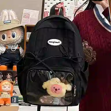 垣途者 日系可爱痛包书包 尼龙 双肩包 常规 女款 多色