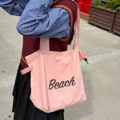 垣途者 日系小清新慵懒风大容量百搭 尼龙 单肩包 女款 多色