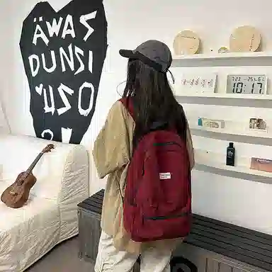 垣途者 轻便百搭慵懒风大容量旅行 尼龙 双肩包 男女同款情侣款 多色