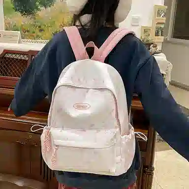 垣途者 书包韩版高中大学生森系日系百搭 尼龙 背包双肩包 常规 女款 多色