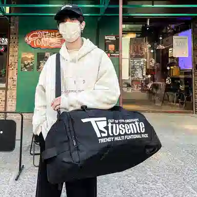 垣途者 潮牌出差旅游多功能户外运动健身包 牛津布 旅行包 男女同款情侣款 多色