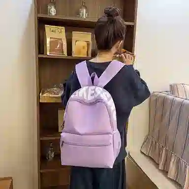 垣途者 美式街头潮流撞色高颜值百搭轻便 尼龙 双肩包 男女同款情侣款 多色