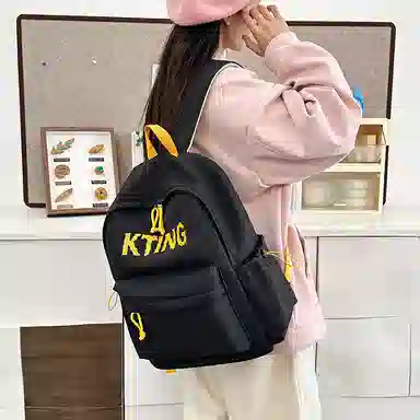 垣途者 高颜值简约休闲百搭学生书包初高中大学生 尼龙 韩版双肩包 男女同款情侣款 多色