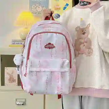 垣途者 古风水墨学生书包 尼龙 双肩包 男女同款情侣款 多色