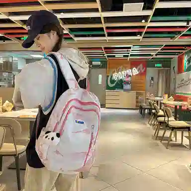 垣途者 国风水墨渐变色学生书包大容量 尼龙 双肩包 男女同款情侣款 多色