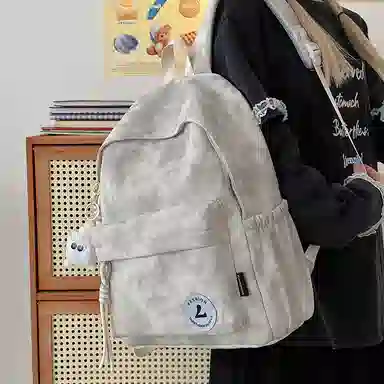 垣途者 潮牌美式大容量 尼龙 双肩包 男女同款情侣款 多色