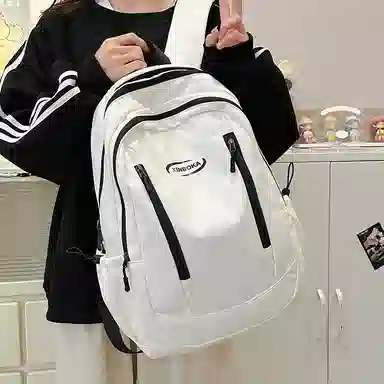 垣途者 韩版原宿简约百搭 尼龙 双肩包 男女同款情侣款 多色