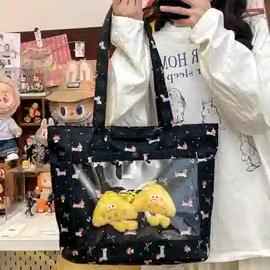 垣途者 卡通可爱日系软妹痛包学生大容量 尼龙 单肩包 常规 女款 多色