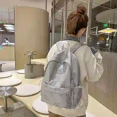 垣途者 日系小清新可爱蝴蝶初中高中大学生 尼龙 双肩包 女款 多色