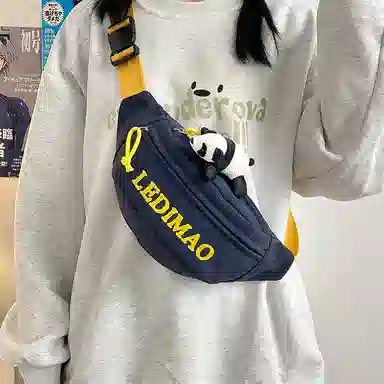 垣途者 日系休闲简约斜挎轻便百搭单肩运动街头潮流 尼龙 胸包 常规 男女同款情侣款 多色