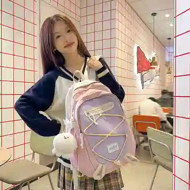 垣途者 高颜值书包初高中大学生日系 尼龙 双肩包 常规 女款 多色