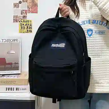 垣途者 书包韩版简约百搭大容量 尼龙 双肩包 常规 男女同款情侣款 多色