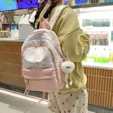 垣途者 小众扎染韩版百搭 尼龙 双肩包 女款 多色