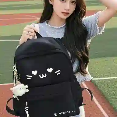 垣途者 日系可爱简约百搭 尼龙 双肩包 女款 多色