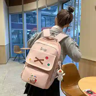 垣途者 书包日系小清新初中高中大学生 尼龙 双肩包 女款 多色