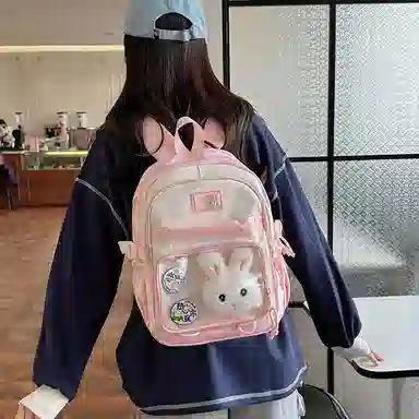 垣途者 日系可爱少女初高中大学生 尼龙 双肩包 女款 多色