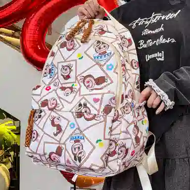 垣途者 卡通动漫可爱大容量 尼龙 双肩包 女款 多色