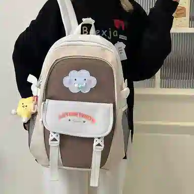 垣途者 日系可爱小清新书包韩版 尼龙 双肩包 常规 女款 多色