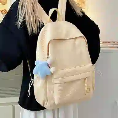垣途者 小清新百搭书包学生韩版高中大学生 涤纶（聚酯纤维） 双肩包 女款 多色
