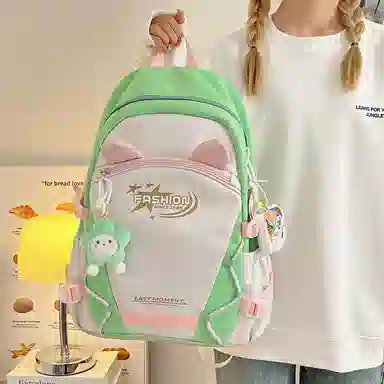 垣途者 日系小清新可爱 尼龙 双肩包 女款 多色