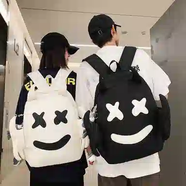 垣途者 可爱卡通搞怪设计感小众休闲旅行 尼龙 双肩包 男女同款情侣款 多色