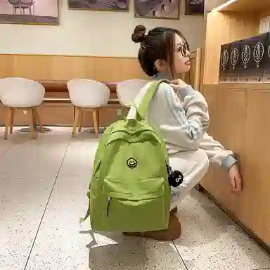 垣途者 日系小清新简约百搭书包 尼龙 双肩包 男女同款情侣款 多色